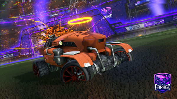 A Rocket League car design from YtTimberedElf132