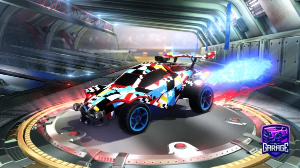 A Rocket League car design from Zirered