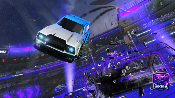 A Rocket League car design from Oscarb055