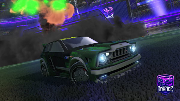 A Rocket League car design from kriztola