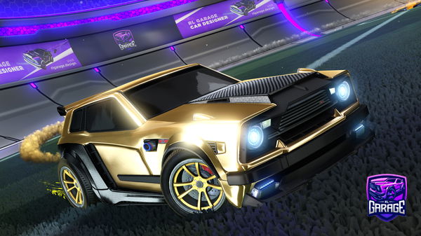 A Rocket League car design from ICONPlayer