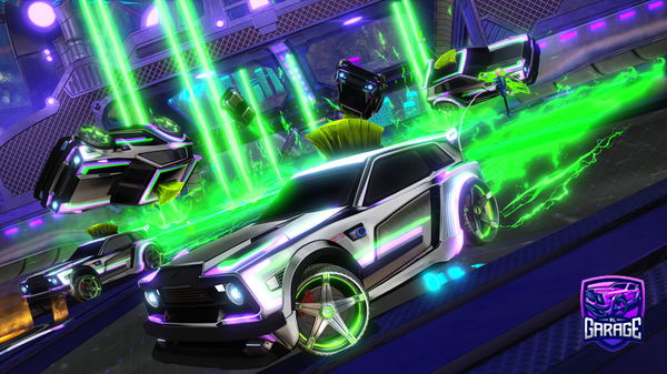 A Rocket League car design from PINKSTEAMROLLER5