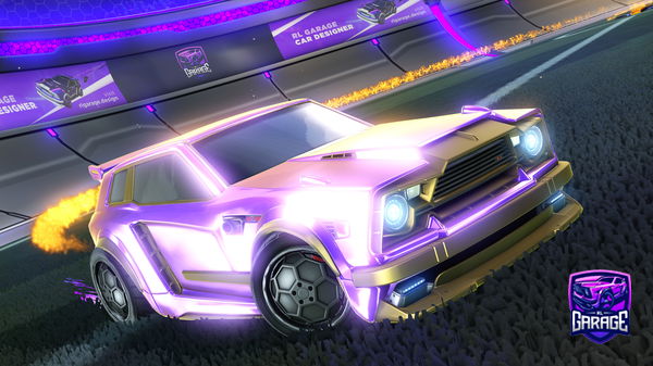 A Rocket League car design from Frenkie08