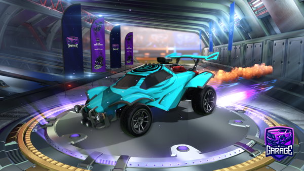A Rocket League car design from CrazyRLTRAY