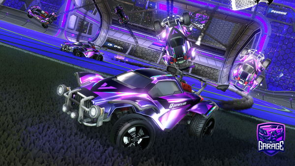 A Rocket League car design from xvuia