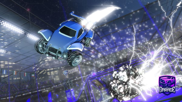 A Rocket League car design from cryspzz