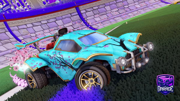 A Rocket League car design from AlanFlatline