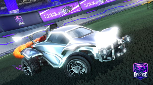 A Rocket League car design from Skib____