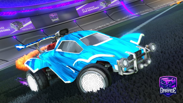 A Rocket League car design from drkxuv