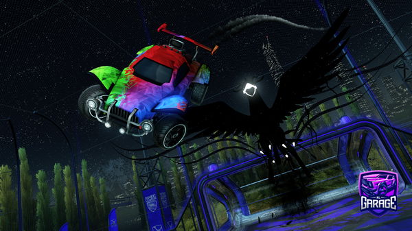 A Rocket League car design from Diegoluacha