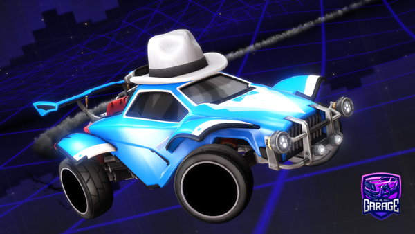 A Rocket League car design from Squishy3800