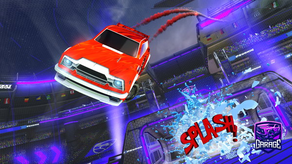 A Rocket League car design from Okuxbox