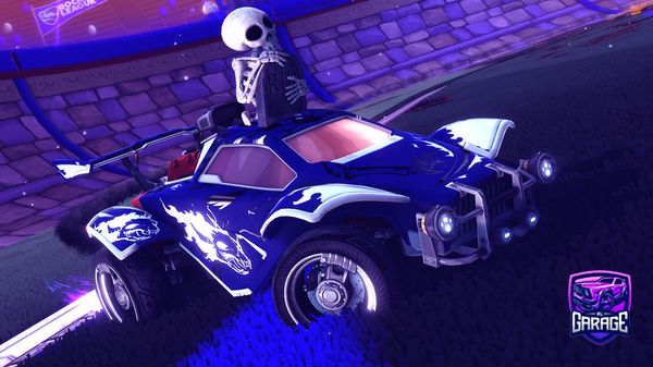 A Rocket League car design from LeBib_Qc