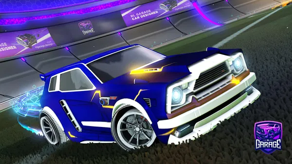 A Rocket League car design from DolnMag