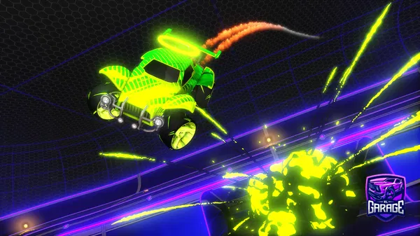 A Rocket League car design from Noobybony