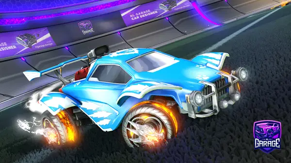 A Rocket League car design from Shooteo2313