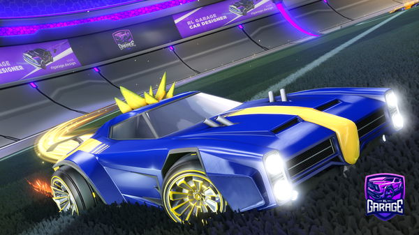 A Rocket League car design from RednaXela_NP