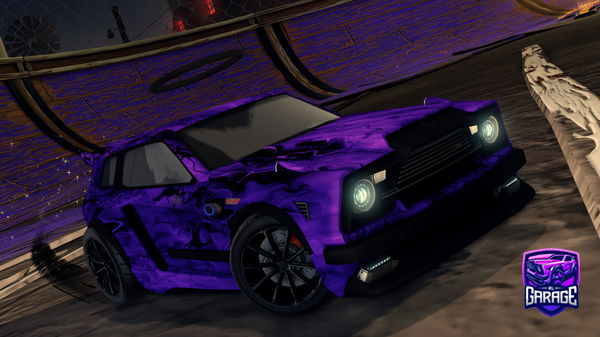 A Rocket League car design from Pear_RL
