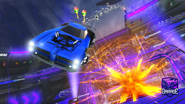 A Rocket League car design from Paulnoun