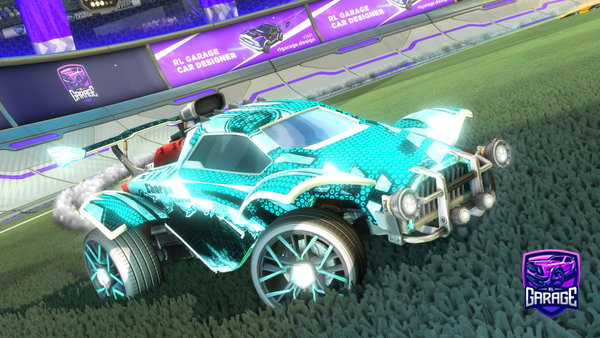 A Rocket League car design from jrr__
