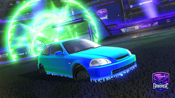 A Rocket League car design from Blaze_-
