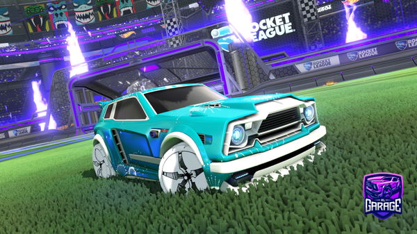 A Rocket League car design from Normally