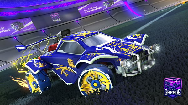 A Rocket League car design from Nightfaller_45