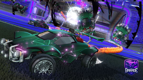 A Rocket League car design from goobd