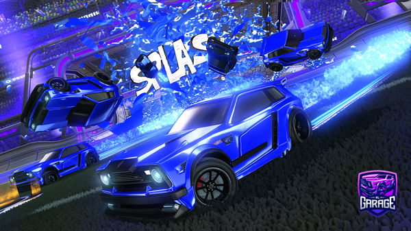 A Rocket League car design from Qaikozu