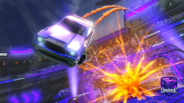 A Rocket League car design from SirFynnster