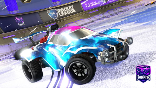 A Rocket League car design from Brodinho245