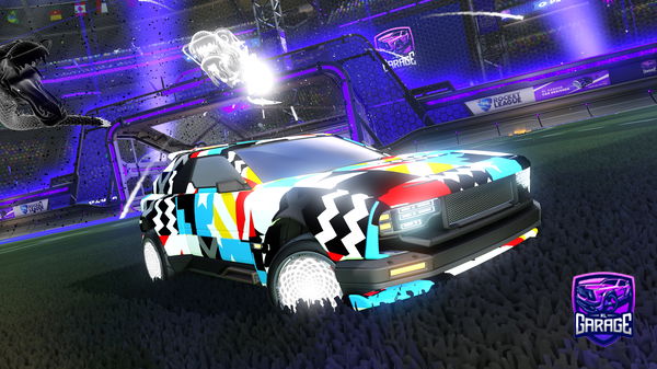 A Rocket League car design from BOBALOBAYOUS