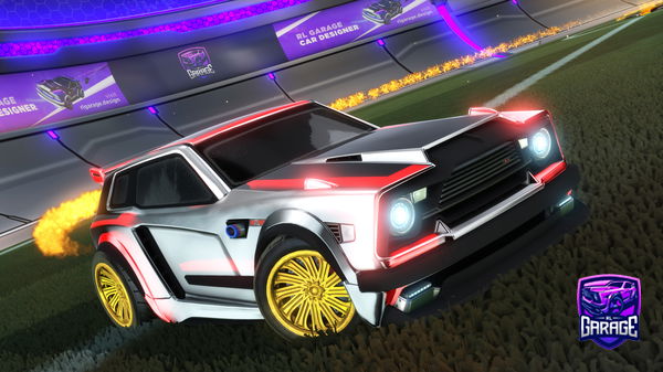 A Rocket League car design from nathan_Rl_23