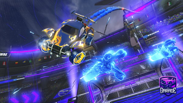 A Rocket League car design from Marcuddd