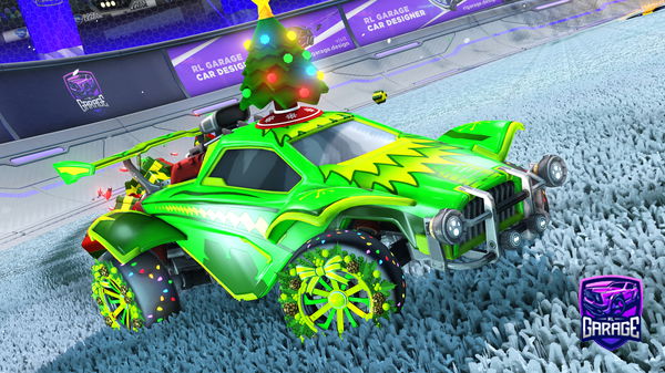 A Rocket League car design from FuNs_GuNs