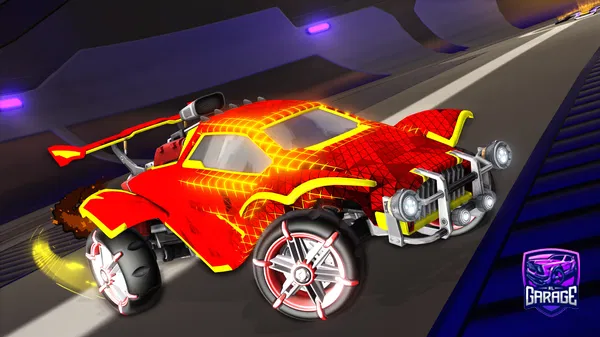 A Rocket League car design from Shooteo2313