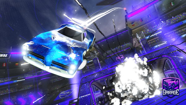 A Rocket League car design from OuT69JOKER