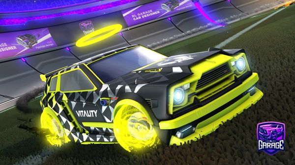 A Rocket League car design from carsonnn98