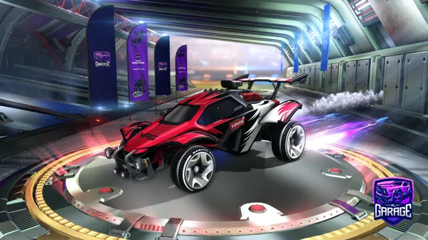 A Rocket League car design from Racing4878