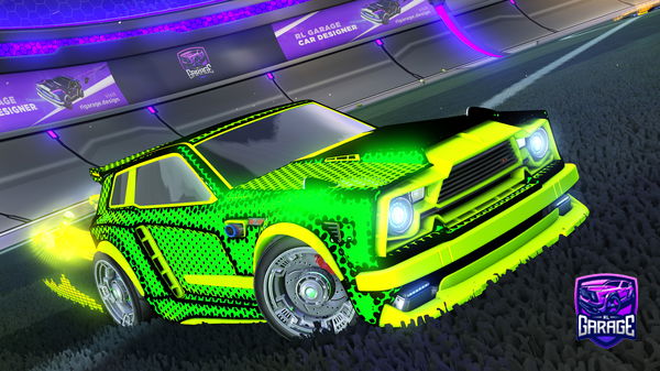 A Rocket League car design from catslikecheese2