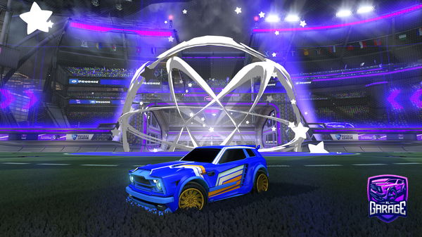 A Rocket League car design from Games_of_Fox