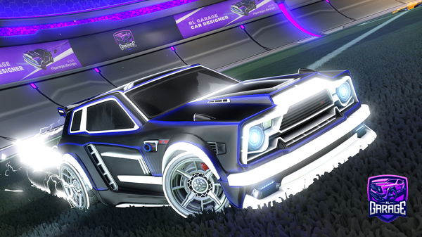 A Rocket League car design from Ayvix