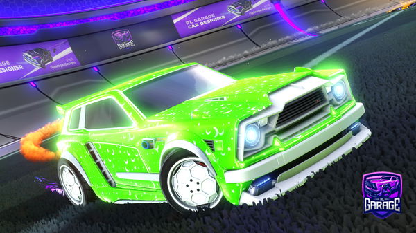 A Rocket League car design from BG4ManUtd