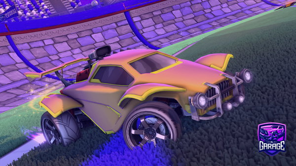 A Rocket League car design from WantedTWoctane