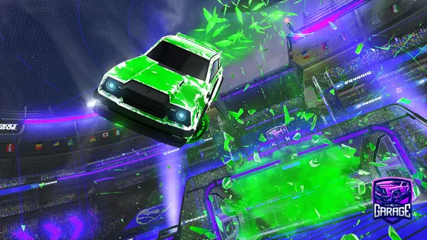 A Rocket League car design from FLIXYNO