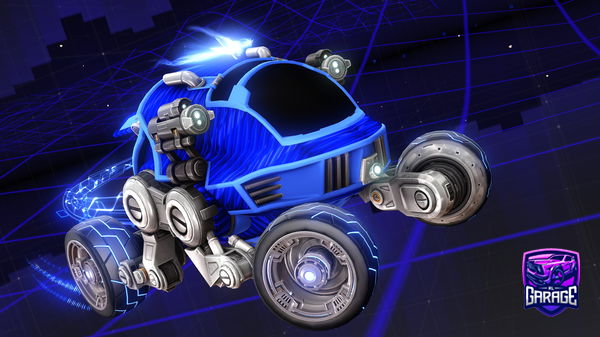 A Rocket League car design from TrulyFakeJake