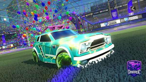 A Rocket League car design from Joaoanjos