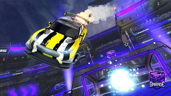 A Rocket League car design from Strayimpalla339