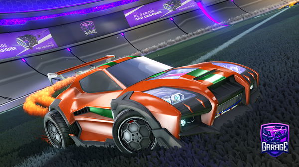 A Rocket League car design from DrachenkerlDK