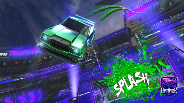 A Rocket League car design from Risho_joker19